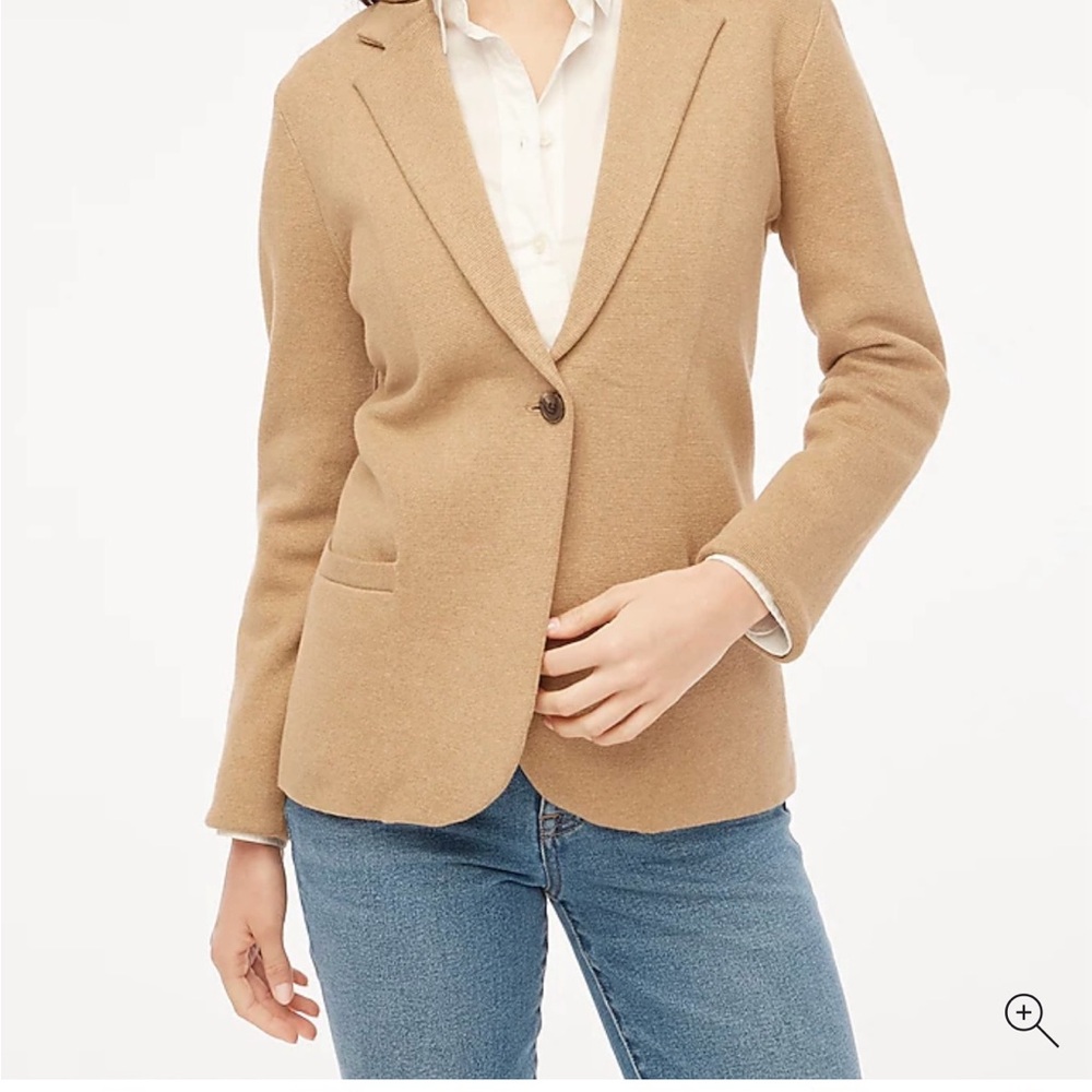 J. Crew Schoolboy Sweater Blazer Women's M